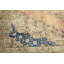 Tapis oriental floral classique en laine noué à la main 9 pi 5 po x 13 pi 0 po