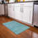 Machine Washable Indoor/Outdoor Claudian ACN1634 Aqua Rug