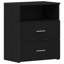 50cm W Manufactured Wood Bedside Table-529850694