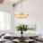 Bazilijus 4 - Light Dimmable Drum Chandelier-128184607