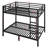 Bunk Bed for Teens and Adults, with Sturdy Frame