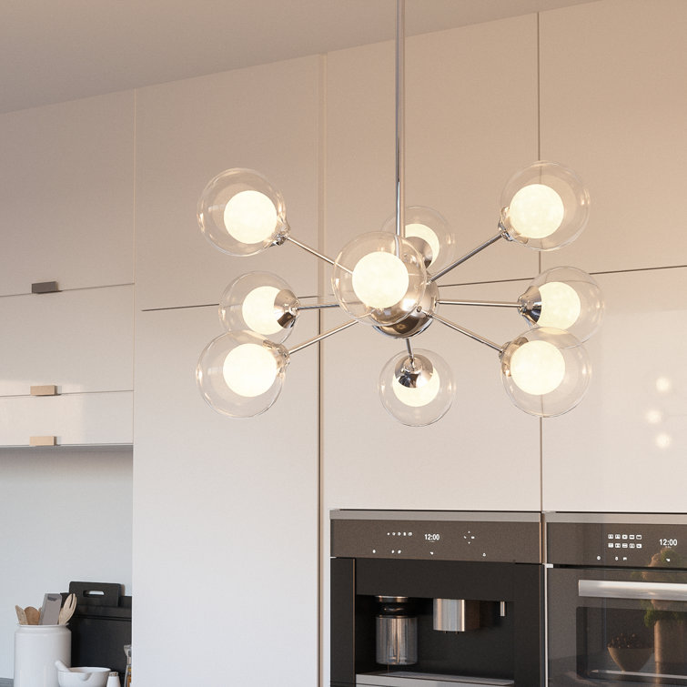 Optimist 9 - Light Dimmable Sputnik Sphere Chandelier