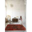 Tapis décoratif à motif abstrait rouge à motif traditionnel rouge-1040192212