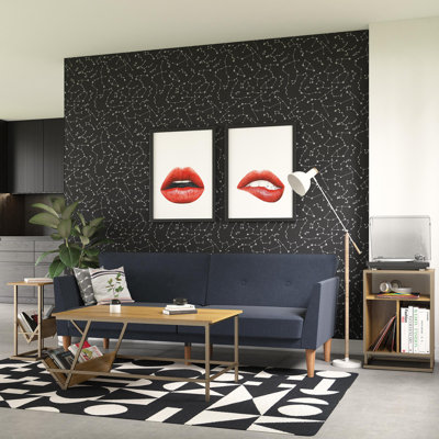 Mirrabooka Twin 204.5cm Upholstered Convertible Sofa