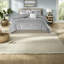 Modern Metallic Bedding Set, Polyester Microfiber, Contemporary Style For Bedroom