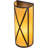 Rustic Lodge Steel Wall Light