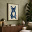 Symmetrical Bulldog Japandi - Wrapped Canvas-29093107-29093005