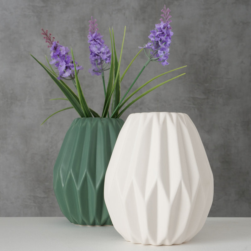 Vases géométriques 2 pièces