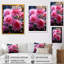 «Pink Mums Elegance In Forest I», art mural «Mums»-1991043150-1991043137
