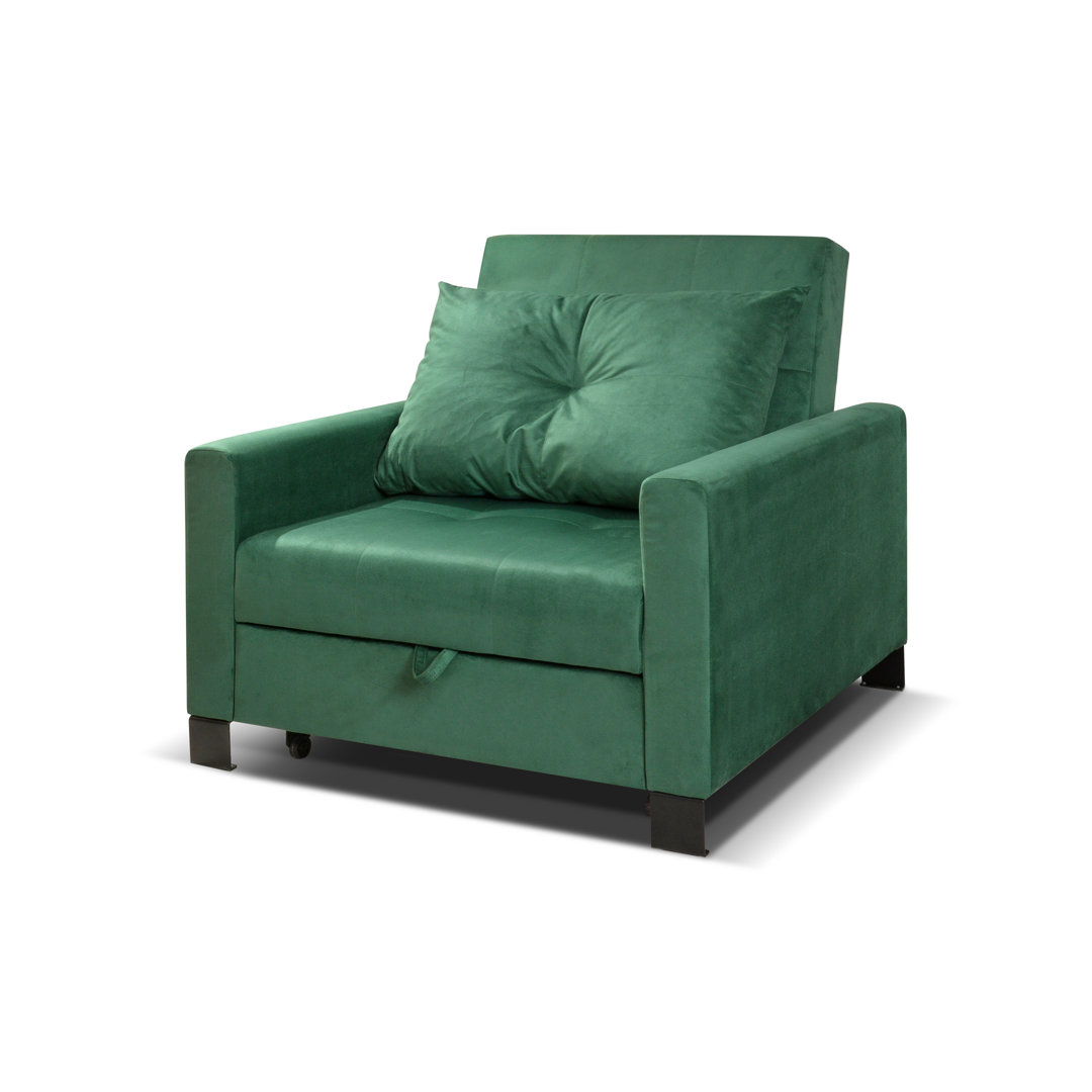 4-Sitzer Sofa Woliung aus Samt