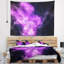 Tapisserie nebula violet fractal-28499249
