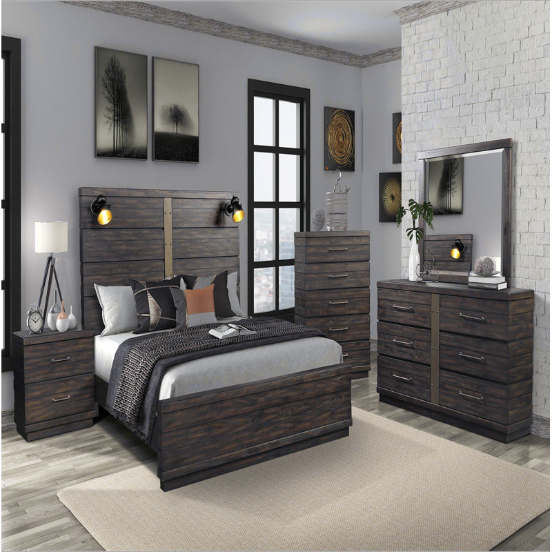Commode 6 tiroirs Industrial Farmhouse