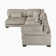 Brinsley 135”W Modern Track Arm Modular Sectional Sofa