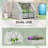 6 X 3 X 1Ft Raised Garden Bed With Mini Greenhouse, Galvanized Raised Garden Bed With Cover For Herbs And Vegetables, Small Greenhouse For Patio Garden Balcony, Clear And Silver-123626696-123626699