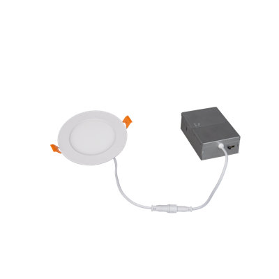 6'' Tunable Color Temperature Dimmable IC Rated LED Canless Recessed Lighting Kit