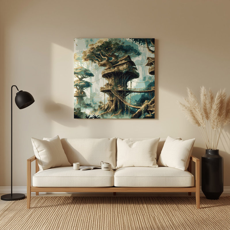 Art mural gris Sci Fi, H 192 po x l 192 po x P 0,05 po