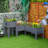 Kierron Wood Elevated Planter-2020297271