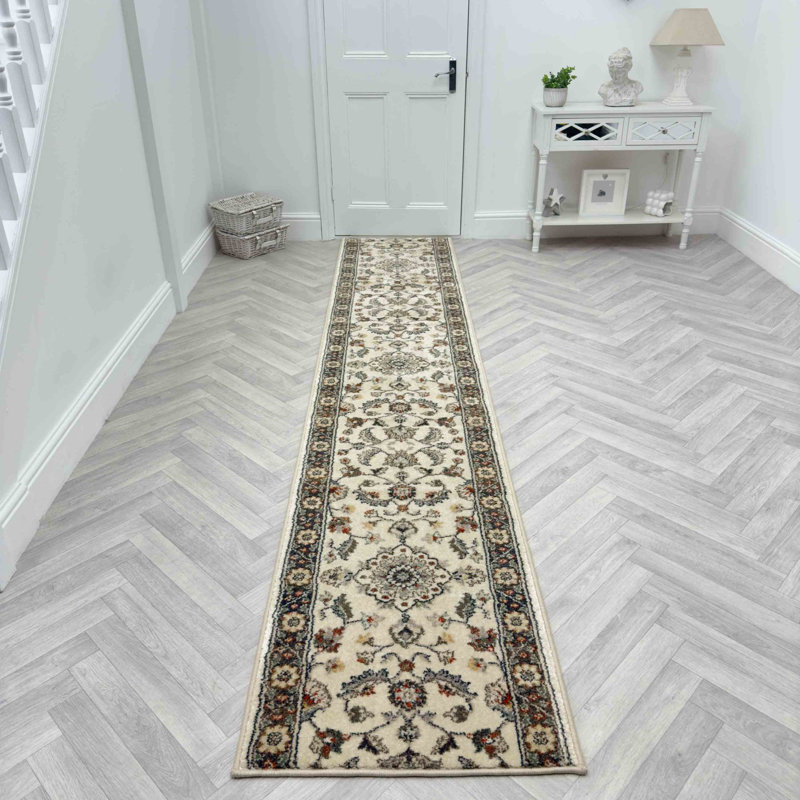 Runner Damask Area Rug, Runner 66 x 150 cm