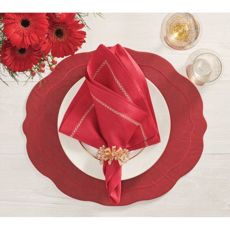 Tailored Placemat, Ruby