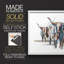 Modern Longhorns I -Framed Print - Restickable-794293371-794293367