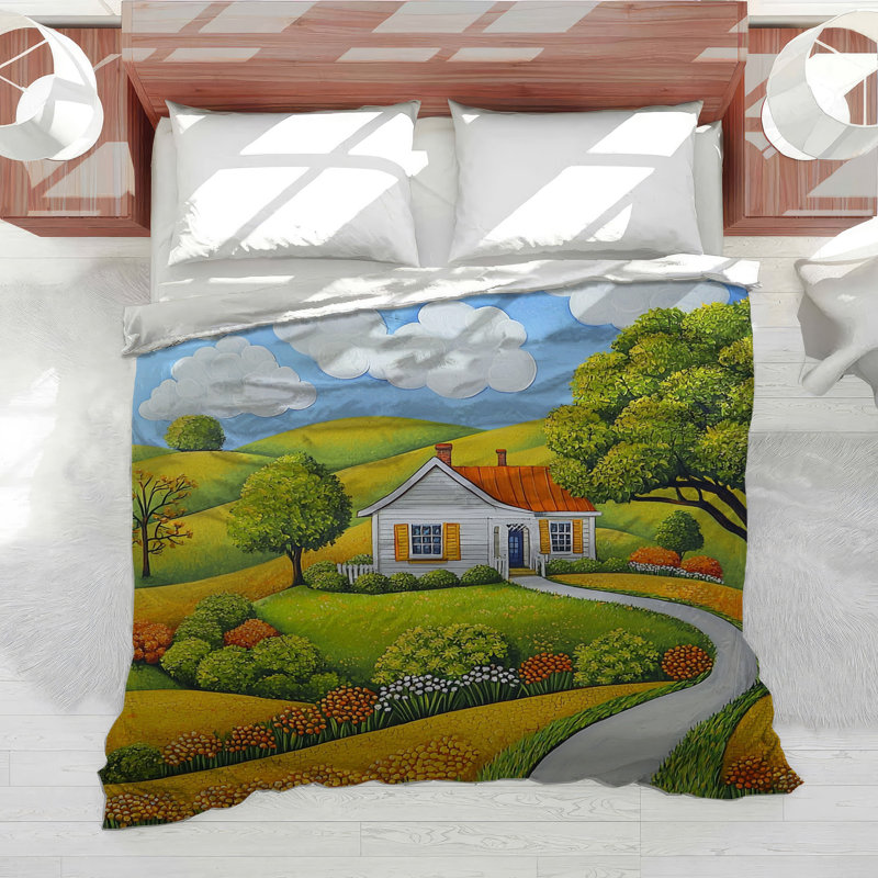 Édredon Cottage, Édredon simple