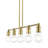 Grogan 5 - Light Steel Dimmable Kitchen Island Chandelier-414771739