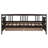 Twin Size Daybed Wood Bed With Two Drawers,Espresso-1336407719