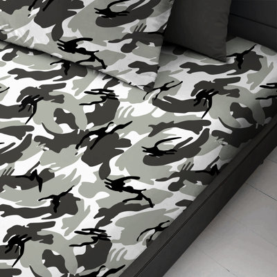 Brith Polycotton Printed Fitted Sheet