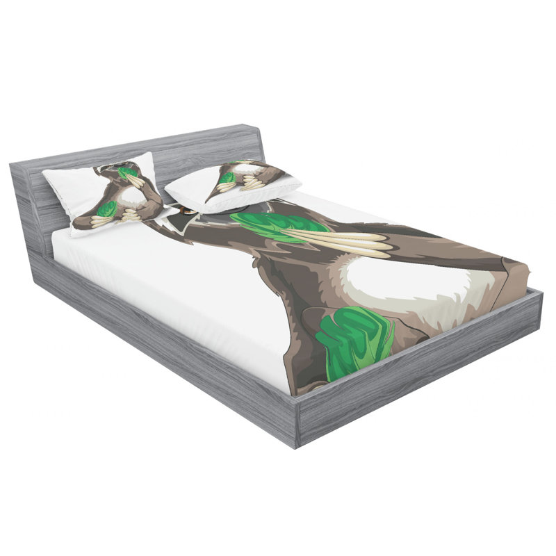 Microfiber Sheet Set, Full Sheet Set with Fitted Sheet