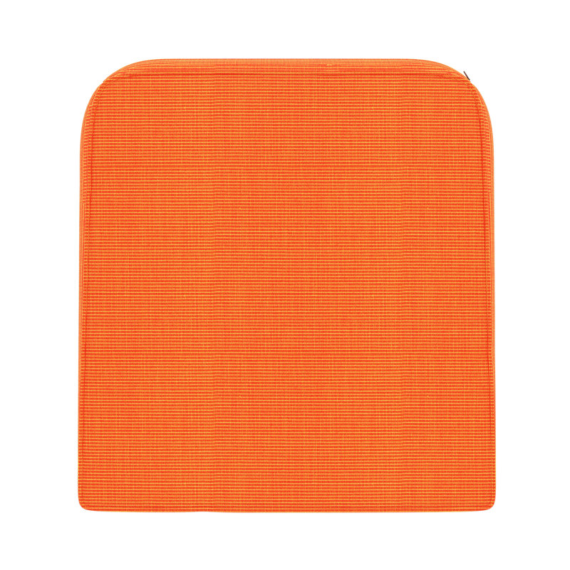 Outdoor Sunbrella® Seat Cushion, Sunbrella Upholstery Tangerine Sunbrella® Canvas