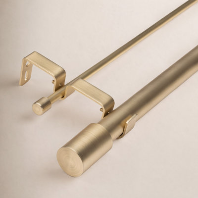Totham Adjustable Double Curtain Rod