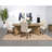 Larrabee Mango Brown Rectangular Dining Table