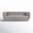 Nico 93" Upholstered Sofa-737131001