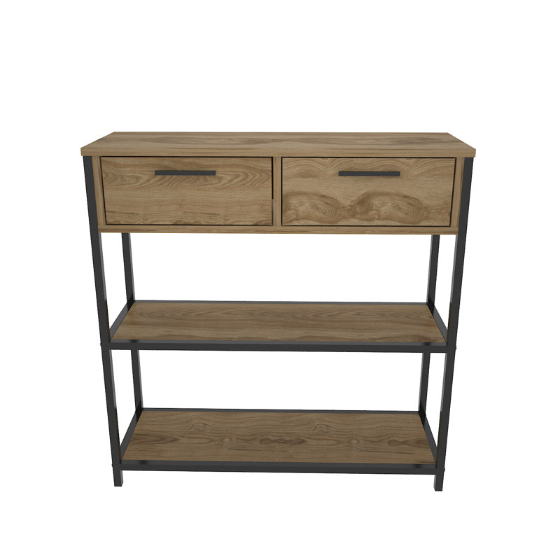 Mickie 90cm Console Table, Brown, Brown