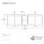Meuble-lavabo double 72 po avec lavabo en céramique et conception sans poignée 72 po-132948277-132948280