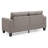 Vegas Square Arm Sofa-34182026
