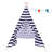 Blue Elephant 110cm W x 120cm D Indoor / Outdoor Cotton Triangular Play Tent