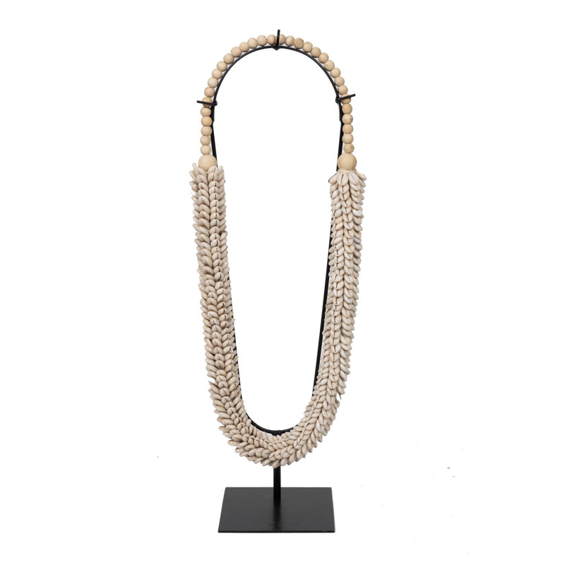 Cowry Shell Rope Decorative Sculpture
