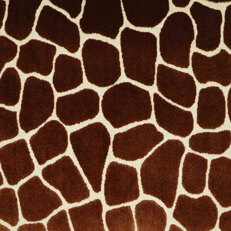 Coussin décoratif Melman, rouille, Carré 22 po