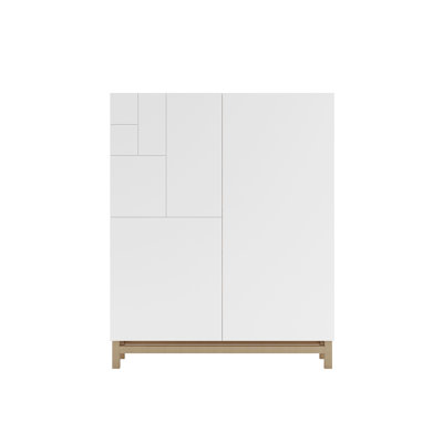 18 Pair Shoe Storage Cabinet