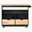 Îlot de cuisine mobile avec chariot de cuisine, chariot de cuisine avec 2 tiroirs, armoire de table-1337151842-1337151845