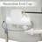 Ella Zen Acrylic Hydro Massage + Independent Foot Massage Walk in Tub 30"x60", Left Inward Swing Door, 2 Piece Faucet, Heated Seat and Back-120066530