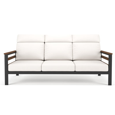 Townsend Metal Outdoor Sofa With Sunbrella Cushion