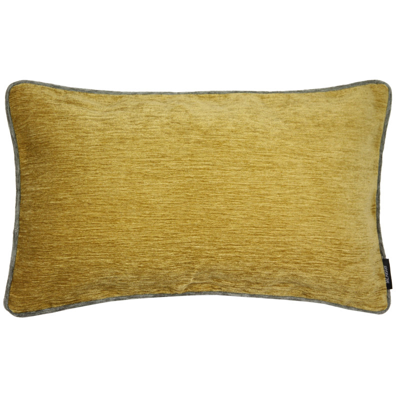 Suwanee Rectangular Cushion Cover, 30 x 50cm, Yellow/Grey