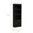 Bookcase, Metal Hardware, Three Shelves, Double Door Cabinet-1092858926