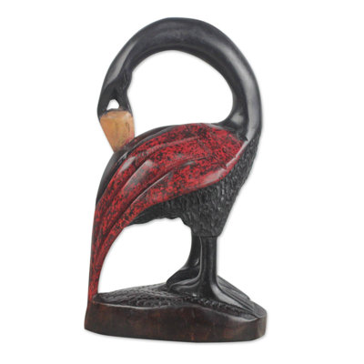 Sankofa Wood Sculpture