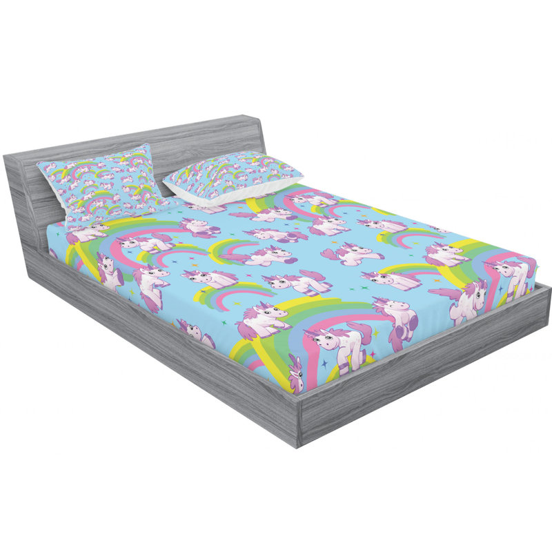 Microfiber Sheet Set, Full Sheet Set with Fitted Sheet