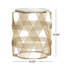 TABLE ROND WIRE AVEC PLATEAU EN MARBRE