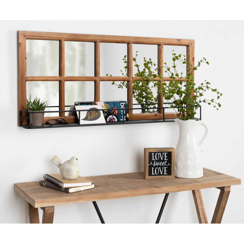 Miroir d'appoint Prout Farmhouse, Brun