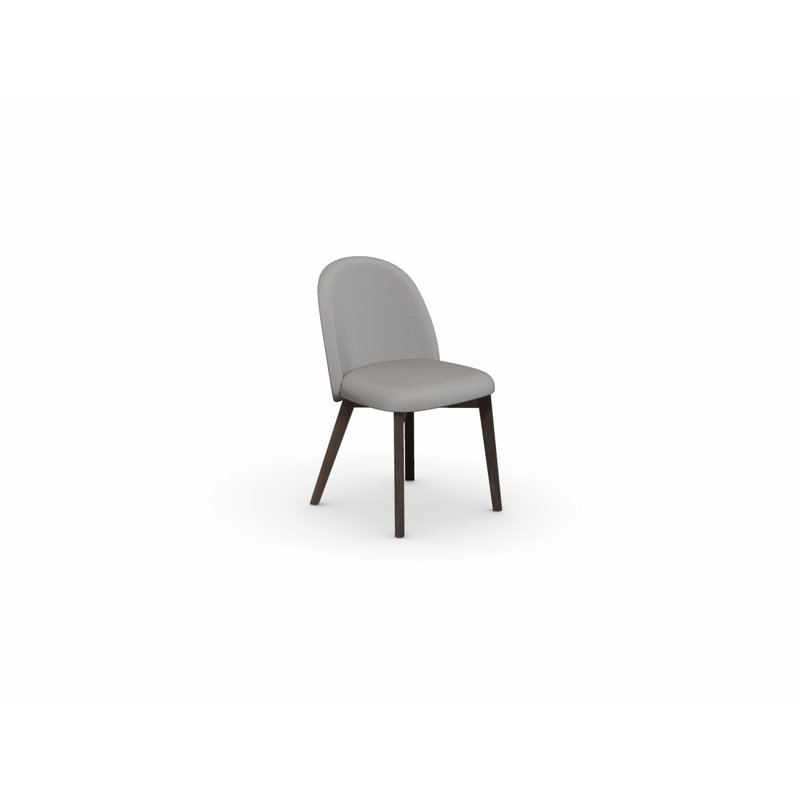 Chaise d'appoint rembourrée Tuka, Fumée, Taupe